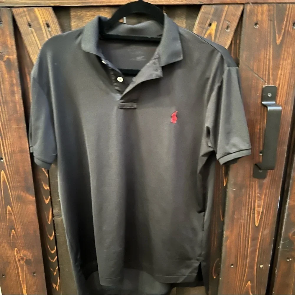Polo Ralph Lauren Shirt - Size Medium- Black
